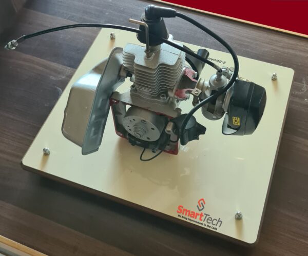 2 Stroke Petrol Engine Model (Cut)