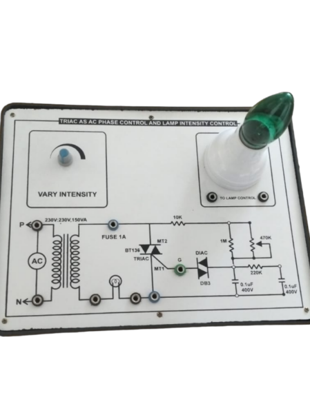 AC Phase & Lamp Intensity Control - Trainer