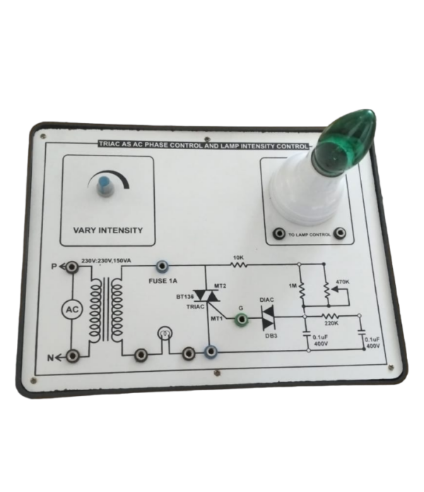 AC Phase & Lamp Intensity Control - Trainer